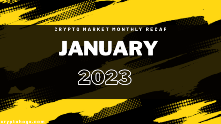 Black and Yellow background with the writing January 2023 Monthly Recap